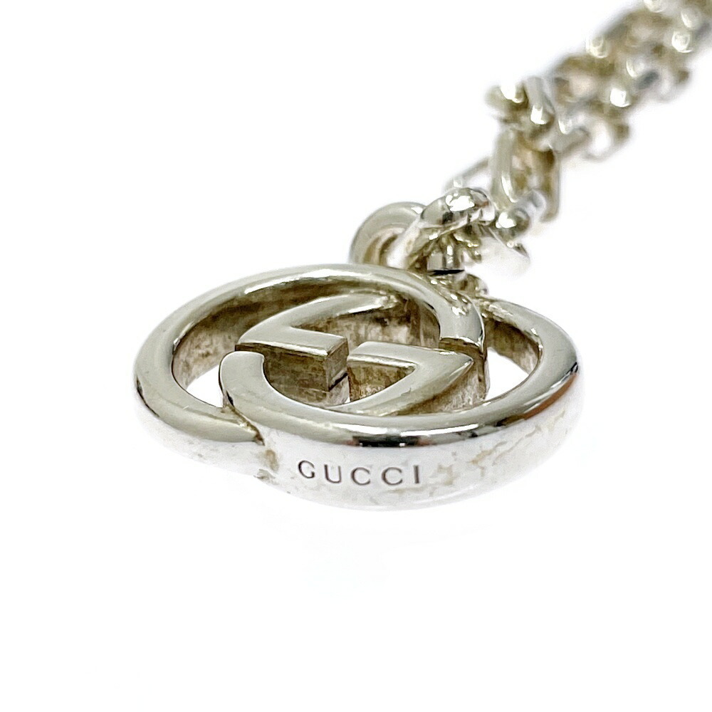 Gucci Silver Interlocking Bracelet - image 6